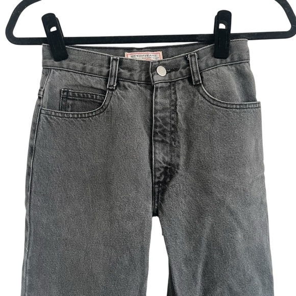 VINTAGE GUESS 90s Georges Marciano High Waisted Straight Leg Mom Jeans - Picture 5 of 13